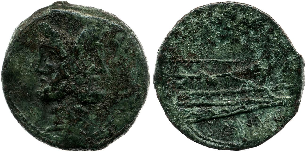 RRC 344/4a, аверс, bm