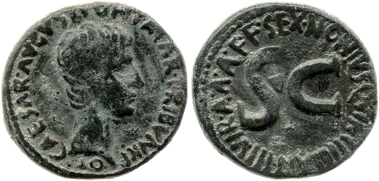 аверс RIC I (second edition) Augustus 439