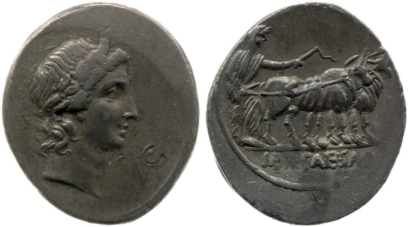 RIC I (second edition) Augustus 272, аверс, bm