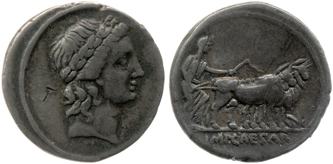 RIC I (second edition) Augustus 272, аверс, bm