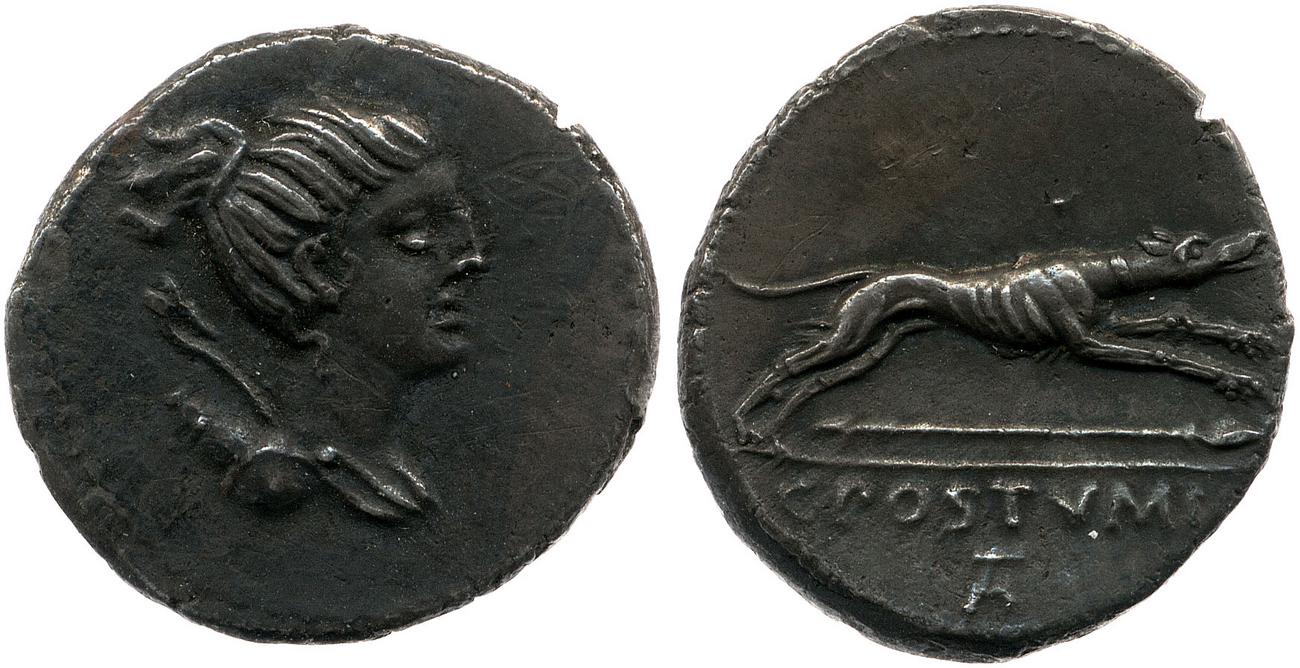 RRC 394/1a, аверс, bm