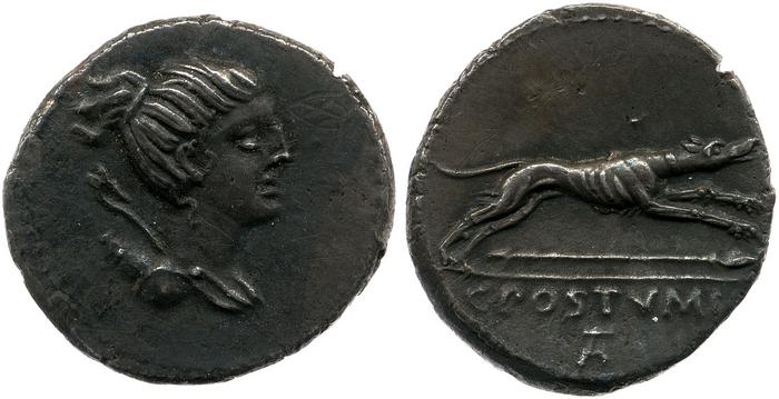 RRC 394/1a, реверс, bm