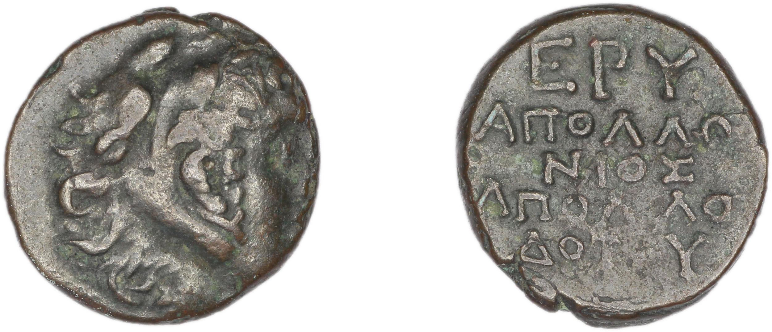 Erythrae Kinns 1980 Period IV, AE 15, аверс, bm