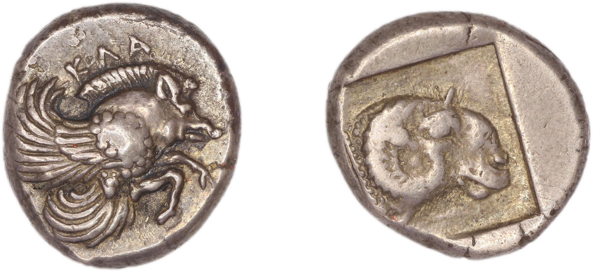 аверс Clazomenae Dengate 1967 IF drachms