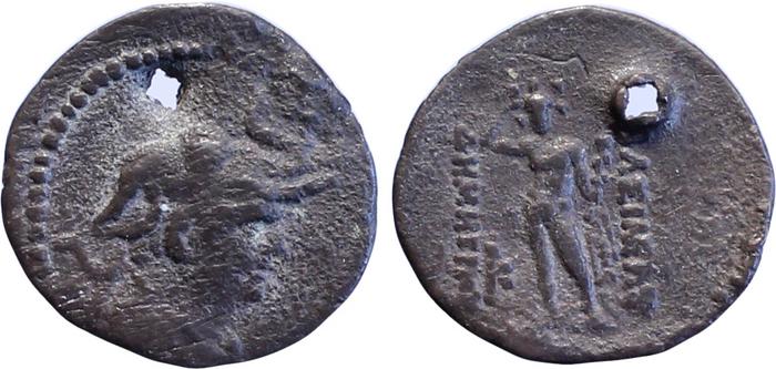 Bactrian and Indo-Greek Coinage Demetrius I 5.2, bm