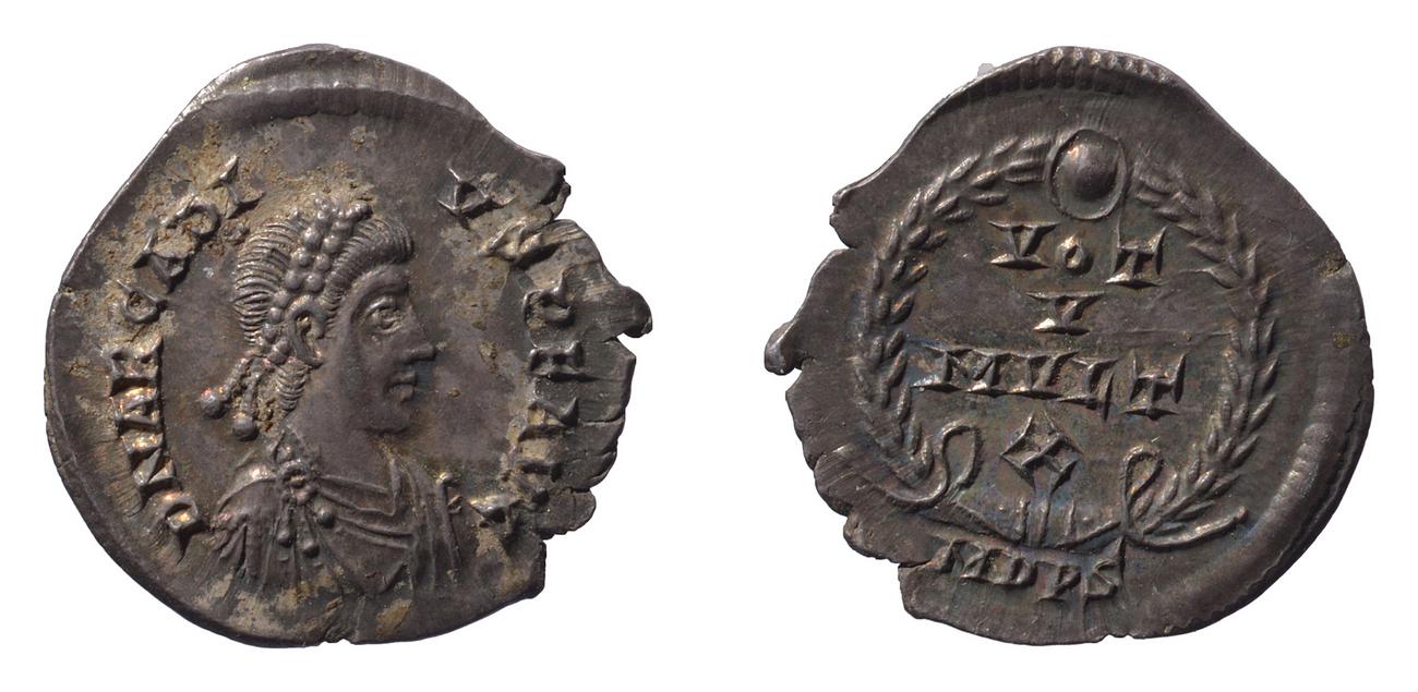 аверс RIC IX Mediolanum 13
