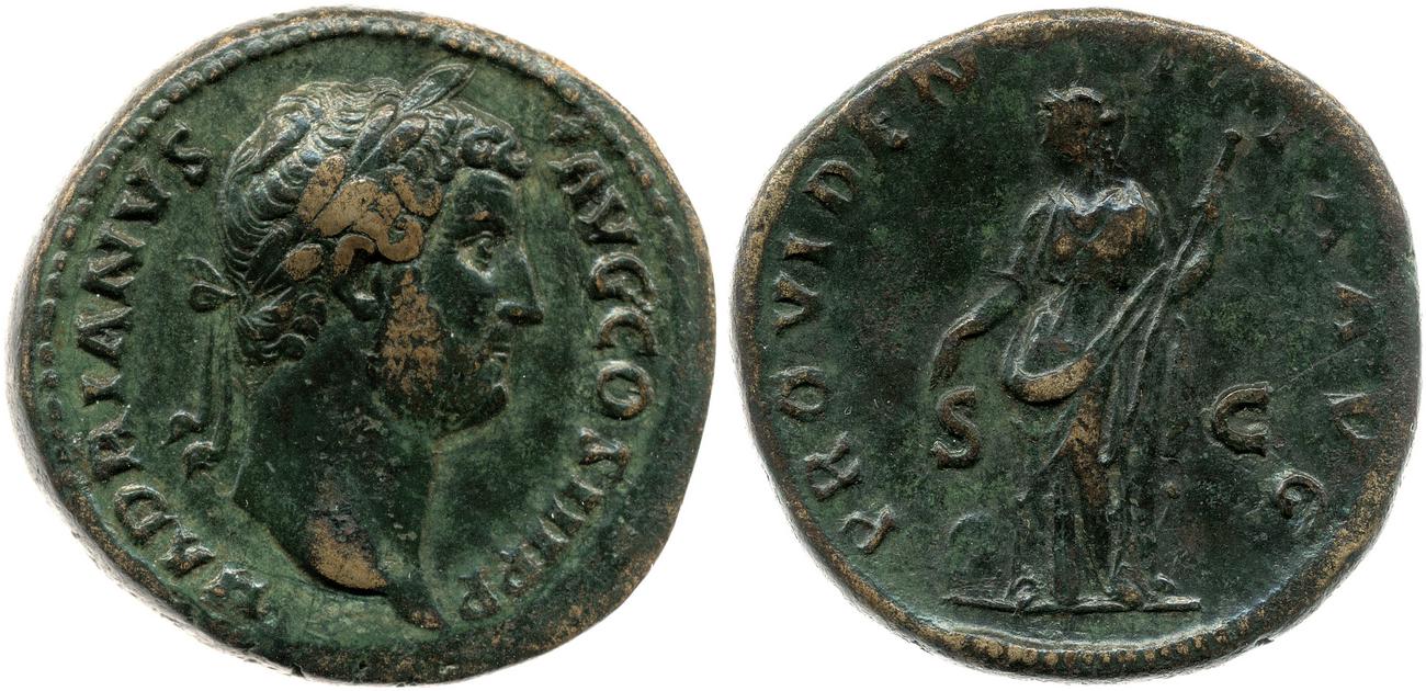 RIC II, Part 3 (second edition) Hadrian 2384, аверс, bm