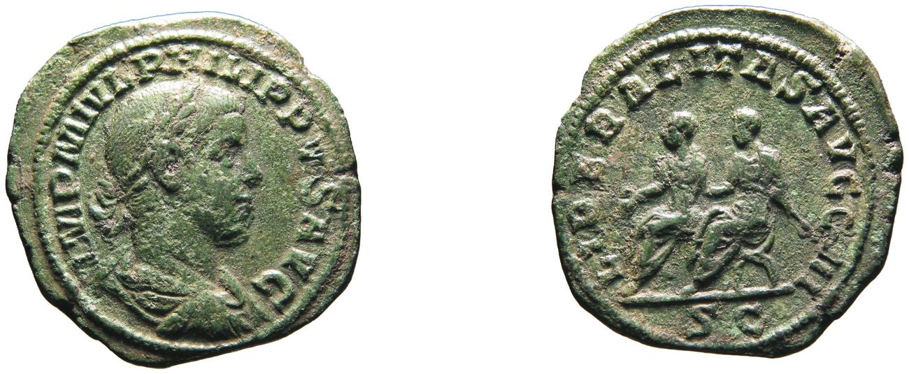 RIC IV Philip I 267A, аверс, bm