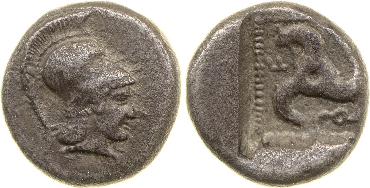 аверс Wekhssere I Lycia Vismara 1989.1 Type 8