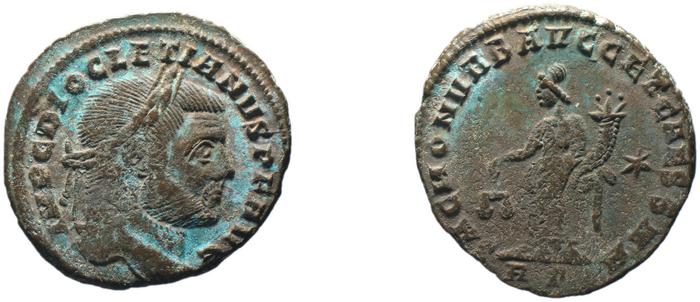 RIC VI Rome 105a, реверс, bm
