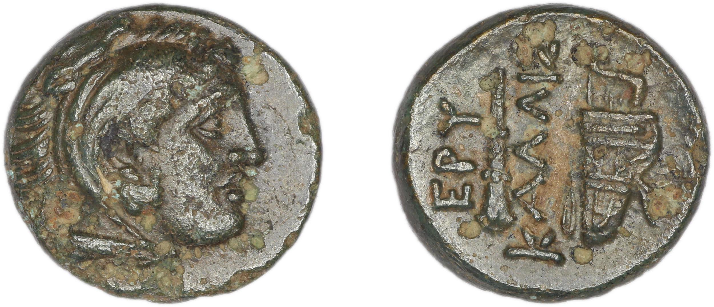Erythrae Kinns 1980 Period III.1, AE 7, аверс, bm