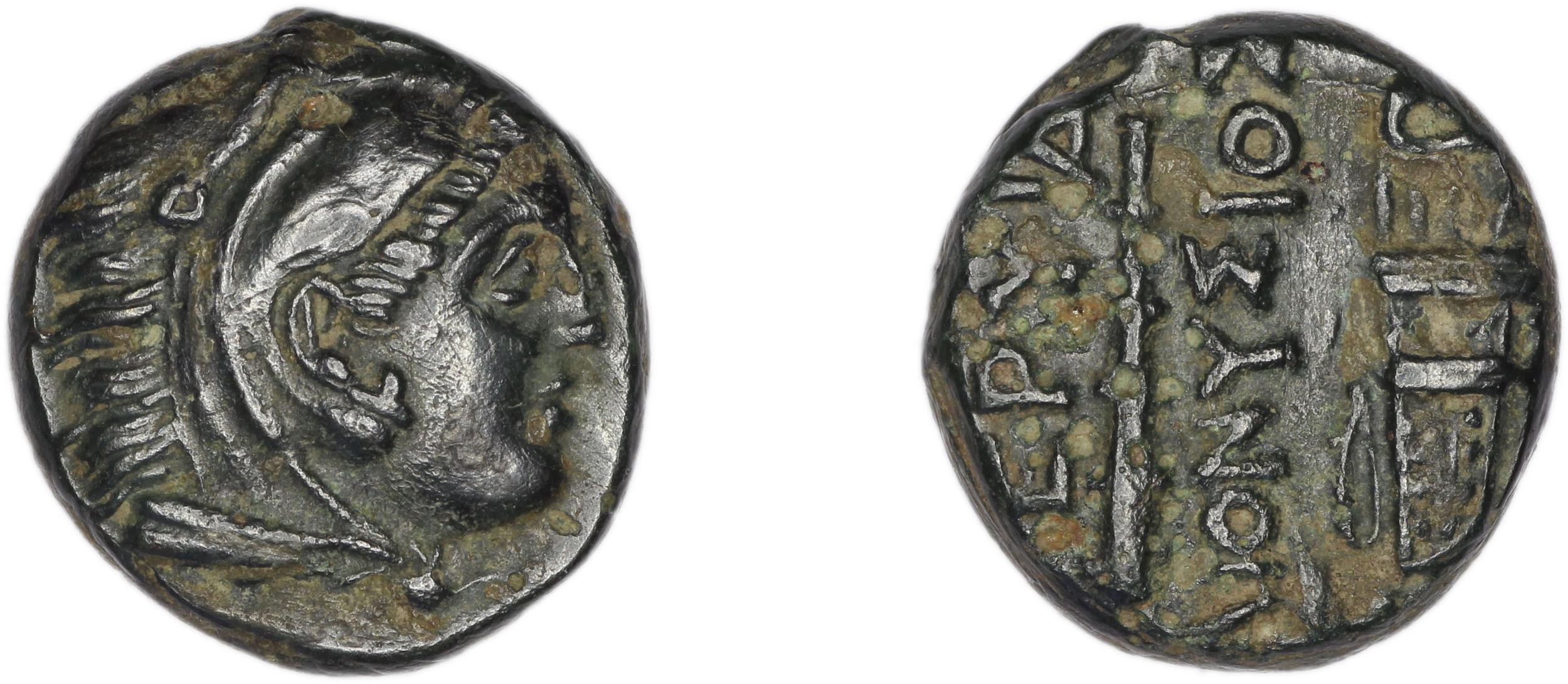 Erythrae Kinns 1980 Period III.1, AE 7, аверс, bm