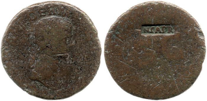 RIC I (second edition) Claudius 102, реверс, bm