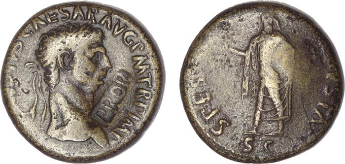 RIC I (second edition) Claudius 99, реверс, bm