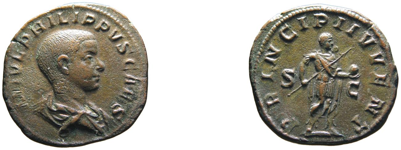 RIC IV Philip I 255A, аверс, bm