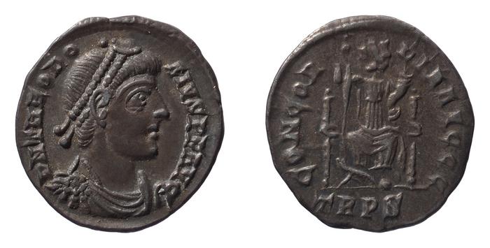 RIC IX Treveri 55A, реверс, bm