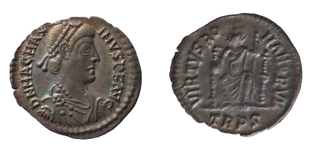 RIC IX Treveri 84B, аверс, bm