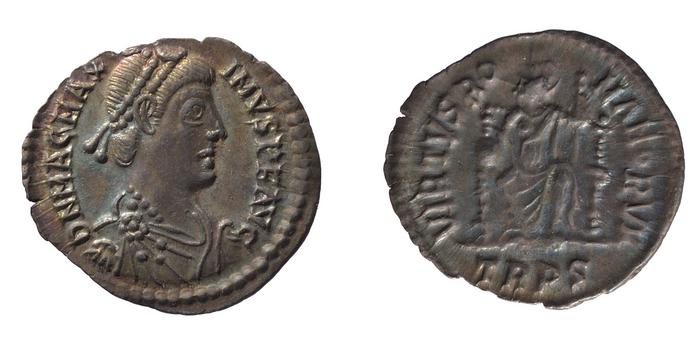 RIC IX Treveri 84B, реверс, bm