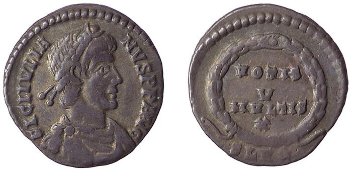 RIC VIII Lugdunum 227, реверс, bm