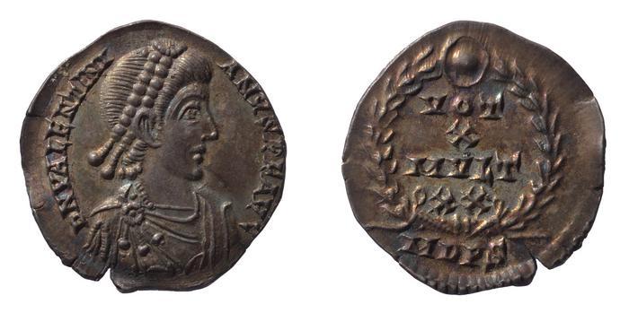 RIC IX Mediolanum 14A, реверс, bm