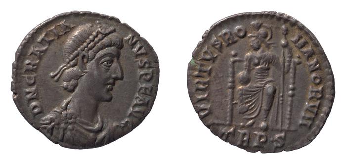 RIC IX Treveri 58A, реверс, bm