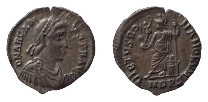RIC IX Mediolanum 32B, реверс, bm