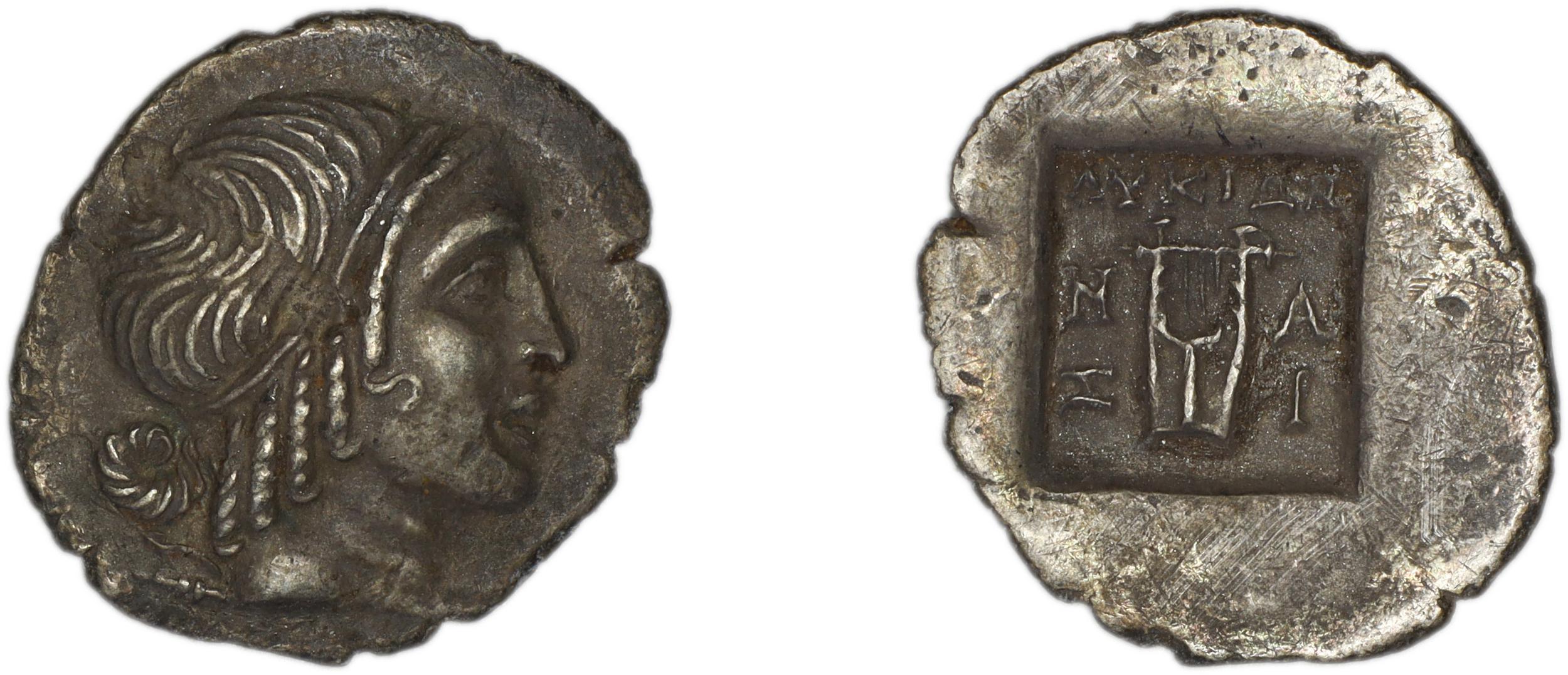 аверс Lycian League Masicytes Troxell 1982 4.103