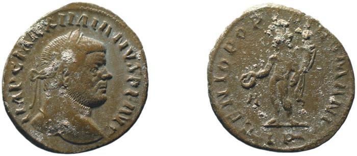 RIC VI Lugdunum 27b, реверс, bm