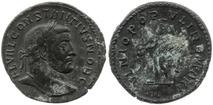 RIC VI Lugdunum 17a, реверс, bm