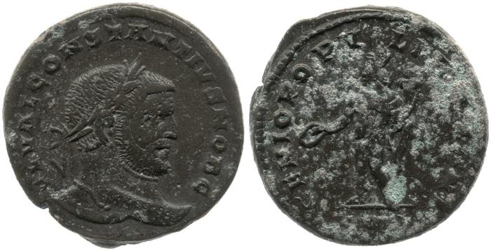 RIC VI Londinium 4a, реверс, bm