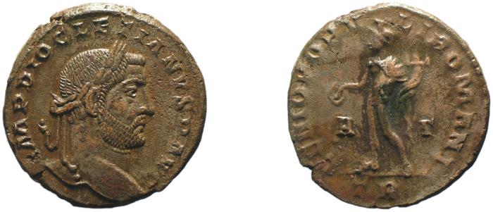 RIC VI Treveri 181a, реверс, bm