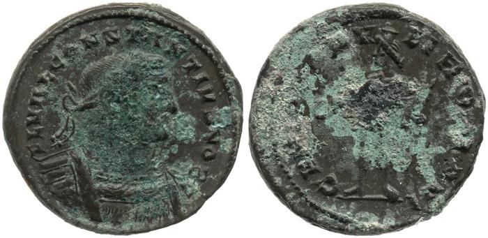 RIC VI Londinium 14a, реверс, bm