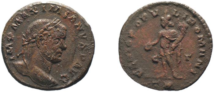 RIC VI Treveri 181b, реверс, bm