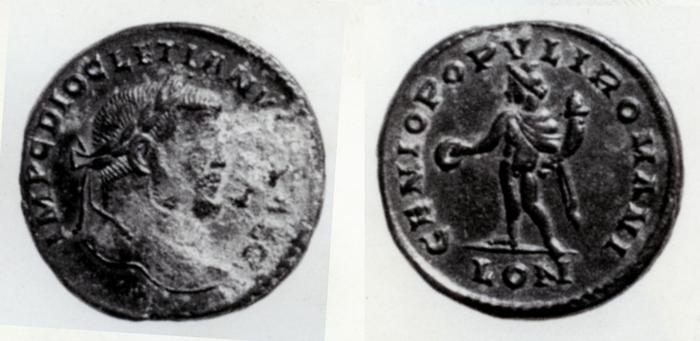 RIC VI Londinium 1a, реверс, bm