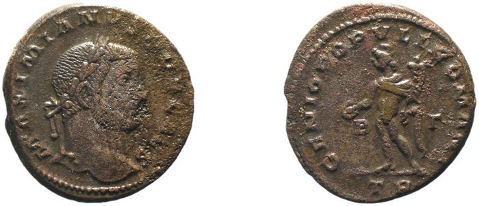 RIC VI Treveri 213b, реверс, bm