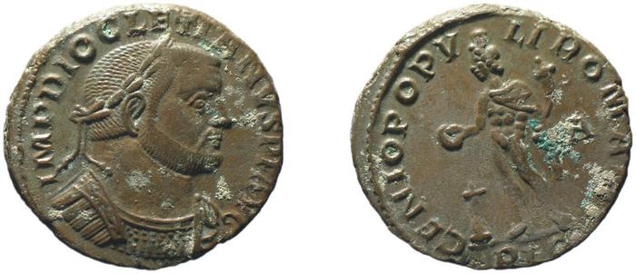 RIC VI Lugdunum 92a, реверс, bm