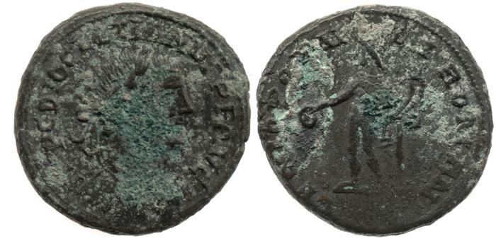 RIC VI Londinium 6a, реверс, bm