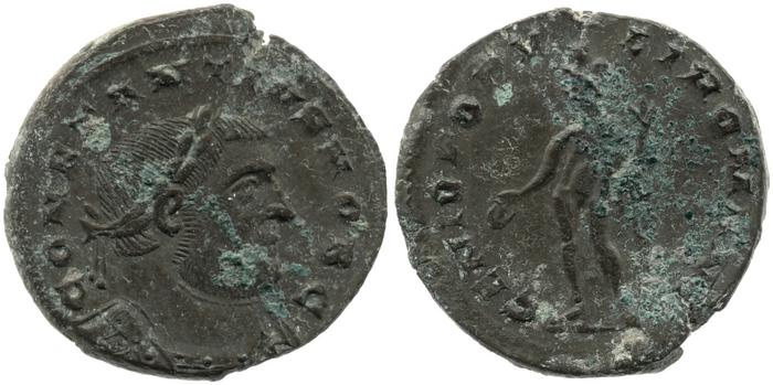 RIC VI Londinium 37a, реверс, bm