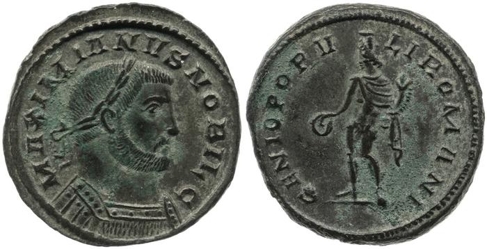 RIC VI Londinium 33, реверс, bm