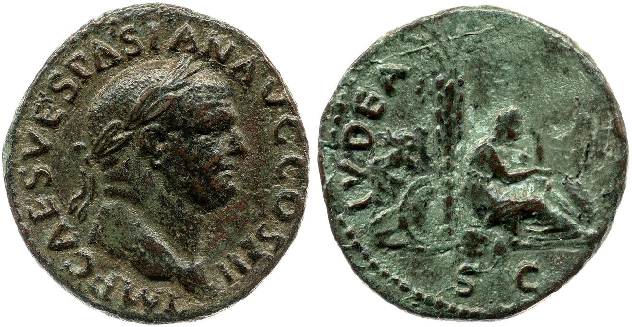 аверс RIC II, Part 1 (second edition) Vespasian 305
