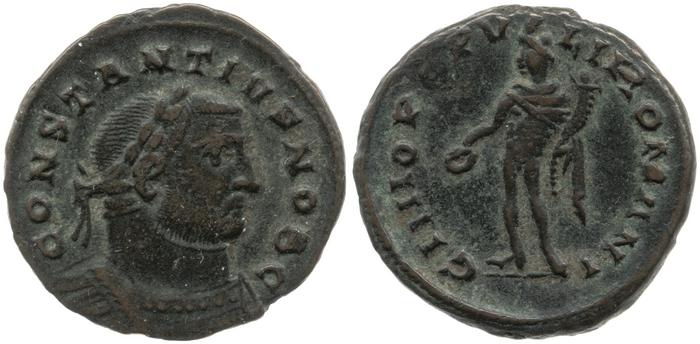 RIC VI Londinium 37a, реверс, bm