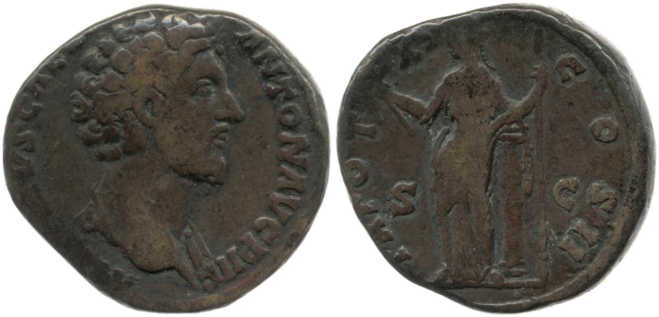 аверс RIC III Antoninus Pius 1337A