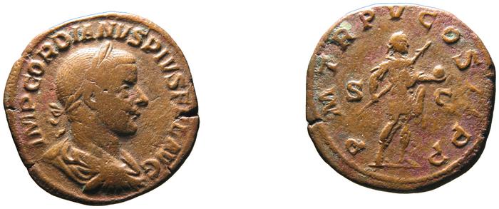 RIC IV Gordian III 307A, реверс, bm