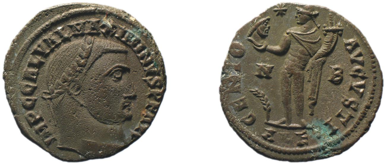 RIC VI Alexandria 160b, аверс, bm