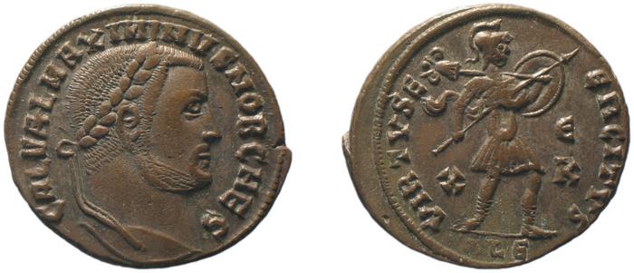 RIC VI Alexandria 83, реверс, bm