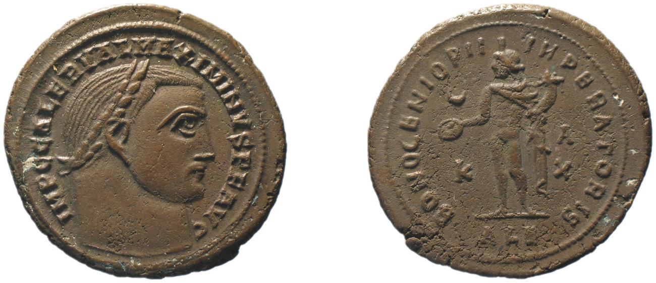 RIC VI Alexandria 144b, аверс, bm