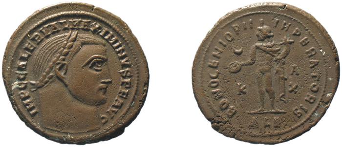 RIC VI Alexandria 144b, реверс, bm