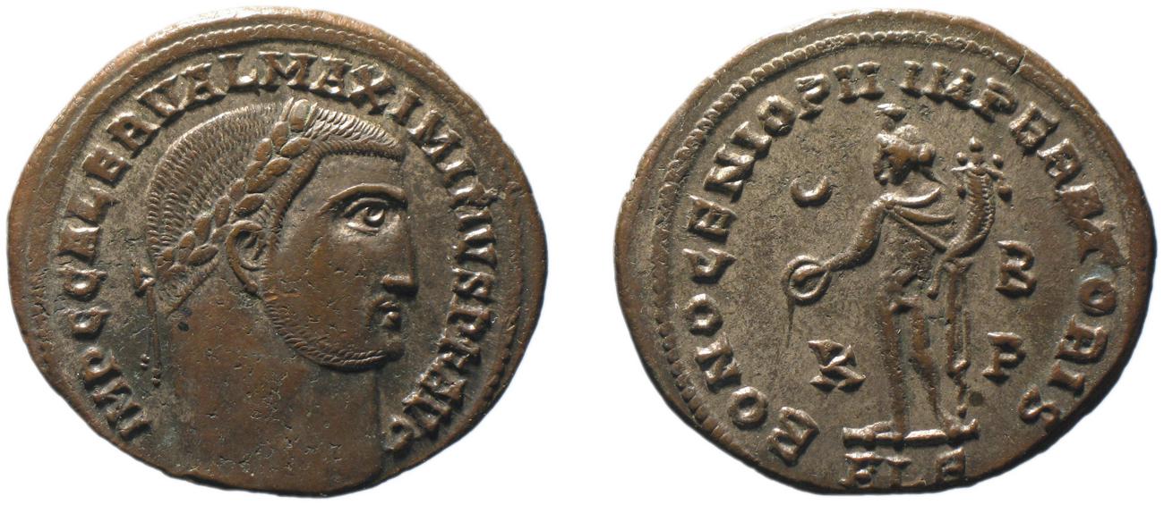 RIC VI Alexandria 135b, аверс, bm