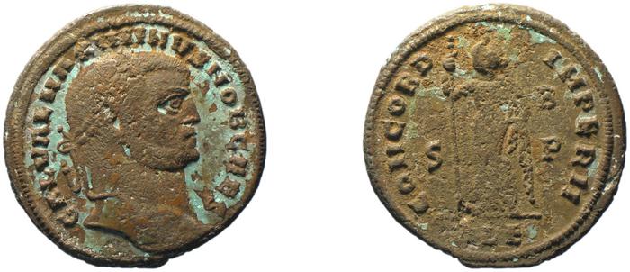 RIC VI Alexandria 52, реверс, bm