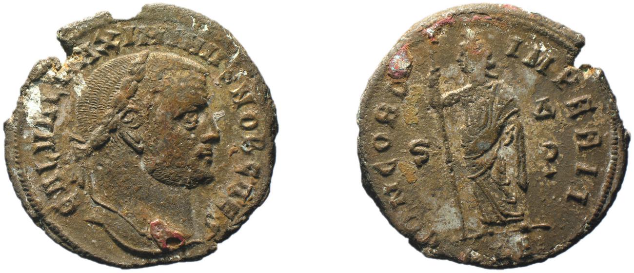 RIC VI Alexandria 52, аверс, bm